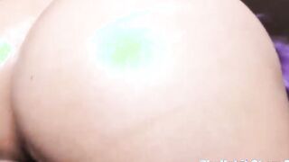 mixed bahamian the delicious luna swallows huge monster big black dick jovan jordan