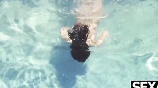 Turned On bimbos can't wait to rides her GF's cock to wild orgasms