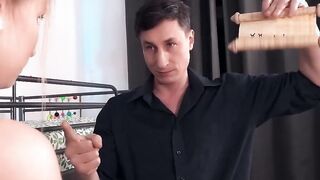 BITCHESABROAD - Big Ass babe Kandy Kors Offers Her Cunt To Hard Working Man - LETSDOEIT