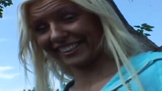 Slender blonde teens Year Mature with tiny jugs picked up for sex