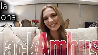 24 year-older Stella Sedona Has Her First big black dick & Sex On Camera!