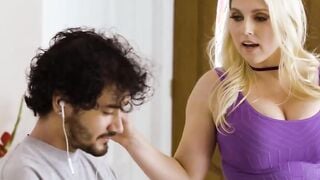 ADULT TIME - Christie Stevens Decides To Plowed Her Stepson Since He Won't Exercise