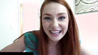 two Bae Redheads Seduce a Gigantic Cock