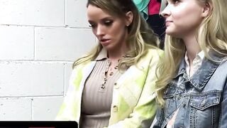 Shoplyfter Mylf - babe Fit Milf And Her Young Blonde Bestie Taken To The Backroom For Strip Search