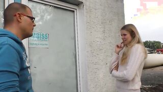 DEUTSCHLANDREPORT - Gigantic Butt Blonde Is In The Mood For Beauty Sex Into The Game Room - AMATEUREURO