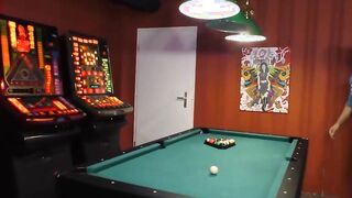 DEUTSCHLANDREPORT - Gigantic Butt Blonde Is In The Mood For Beauty Sex Into The Game Room - AMATEUREURO