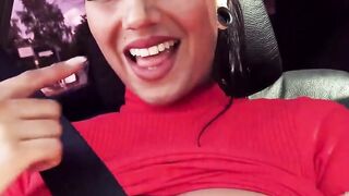 German Barely Legal with big melons pick up for a hot point of watch ooutdoor plowed
