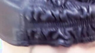 Old dark haired german Older Lady pick up for a point of view