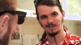 HORNYHOSTEL - Slender Nympho Daphne Klyde Fucks The Receptionist Full Clip
