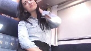 Amateur Sexdate in Car with german dark haired 19 year old sluts next