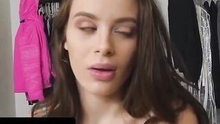 Sis Loves Me - Long Tit Slender Stepsis Exposes Her Shaved