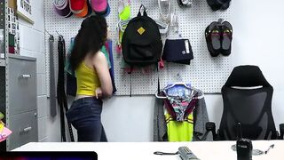 Shoplyfter - Curly Barely Legal babe With Kinky goddess Breasts Satisfies The