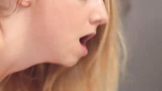 Petite Blonde Mona Blue Give Erotic Oral Sex - S37:E8