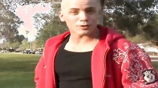 Petite Teen with small natural boobies pick up for sex and a mouth jizzed