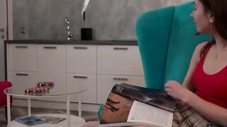 Hitting that G-spot like a boss Bimbo two