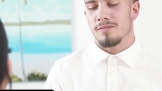 Family Massage - Gigantic Melons Step Milf And Step Sister