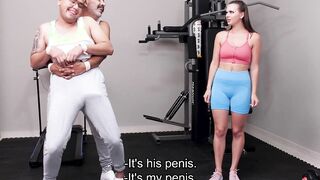 Sexual training at the gym - Emily Thorne