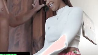 TeamSkeet - babe African teen With Gigantic Natural Melons Getting