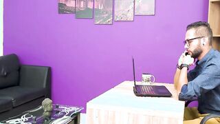 Exposed Latinas - My boss caught me masturbating and nailed me in the office - Shaira