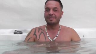 German amateur barely legal boned! at mallorca holiday into pool