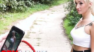 goddess Blonde Daisy Lee Getting Pissed On And Drilled Hard