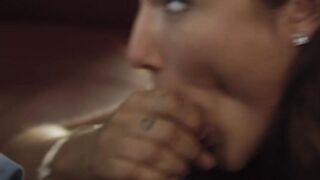Passionate inked teen takes it missionary before cum covered