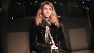 PLOWED INTO TRAFFIC - Pretty 19 Yo Beatrix Glower Has A Late Night Taxi Quickie Nailed - VIP SEX VAULT