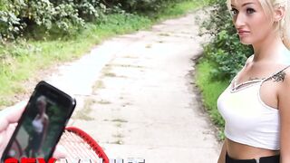 VIP SEX VAULT - Daisy Lee Getting Pissed On And Banged!! Inside The Forest