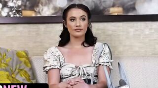 TeamSkeet - New Amateur goddess Answers Kinky Questions Before Spreading