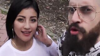 Filthy Bombshell Latina Mariana Martinez Gotten Flowers And A Big Dick
