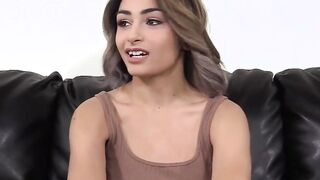 Deep Throat Dick Sucker Vanessa Eats Ass and Rocks Her Porn Casting!