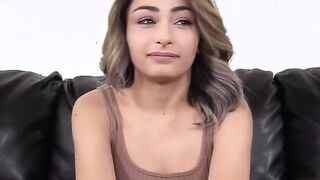 Deep Throat Dick Sucker Vanessa Eats Ass and Rocks Her Porn Casting!