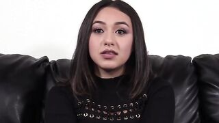 Gigantic Titty Dark Haired Corra Plowed And Facialed On Camera For 1st Time!