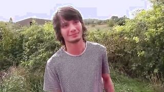 Old Lady picks up innocent hippie boy