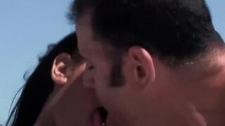 Babe Babalun gets facial after double penetration in public