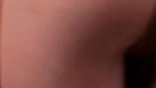 Skinny babe swallows big cock before anal fucking and facial