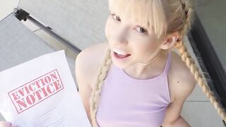 CUM4K Facing Eviction Creampie Fucked With Desperate Tenant Skank two