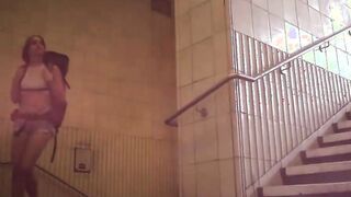 HORNYHOSTEL - (Bad Lady, Jason Steel) - babe Backpacker Fucked Inside The Mouth And Cunt By A Gigantic Cock Full