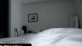 Dad Crush - Incredible Sexy Teen Sucks Stepdads Gigantic Cock To Let Her Join Feminist Protests