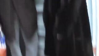 German Old Milf pick up on Street for casting with