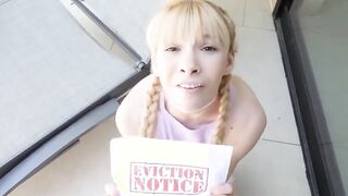 CUM4K Facing Eviction Jizzed Banged! With Desperate Tenant Slut two