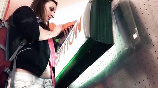 HORNY HOSTEL - Step Daughter Amirah Adara Fucks Behind Her Daddy's Back - LETSDOEIT