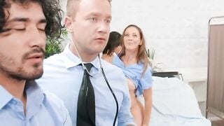 Fertility Clinic Dickdown Clip With Van Wylde, Cherie Deville, LaSirena69 - Brazzers Official