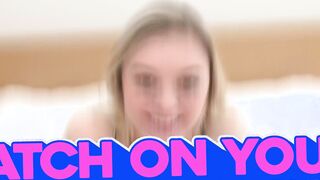 This 18 yr old teen with braces sucks a fat cock