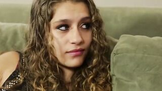 hot Sucks Off Her BFF's Dad And Takes A Rides