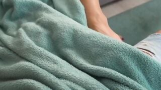 Long Tit Blonde Stepmom Sharon White and Step Daughter Share Boyfriend’s Penis