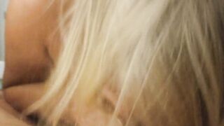 Amateur ex-wife satisfies neighbors with full mouth cum drink