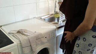 Alone French Milf mom with the stepson