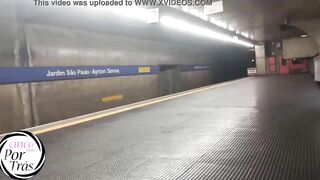 5min.portrás - Ep2 São Paulo com suas iguarias e uma corridinha insana no metrô com a safadinha - Azukat