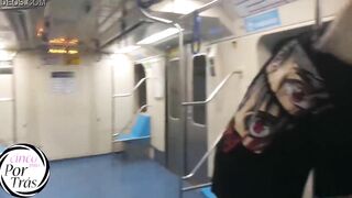 5min.portrás - Ep2 São Paulo com suas iguarias e uma corridinha insana no metrô com a safadinha - Azukat